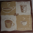 47, Кофейные чашки - 6 руб. (1 шт.) 33х33