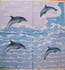 60. Дельфины - 6 руб. 33х33
